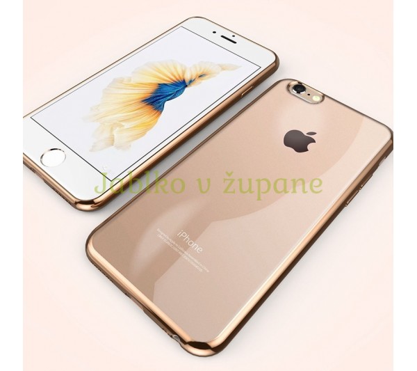 Kryt Frame iPhone 7/8, SE 2 - zlatý